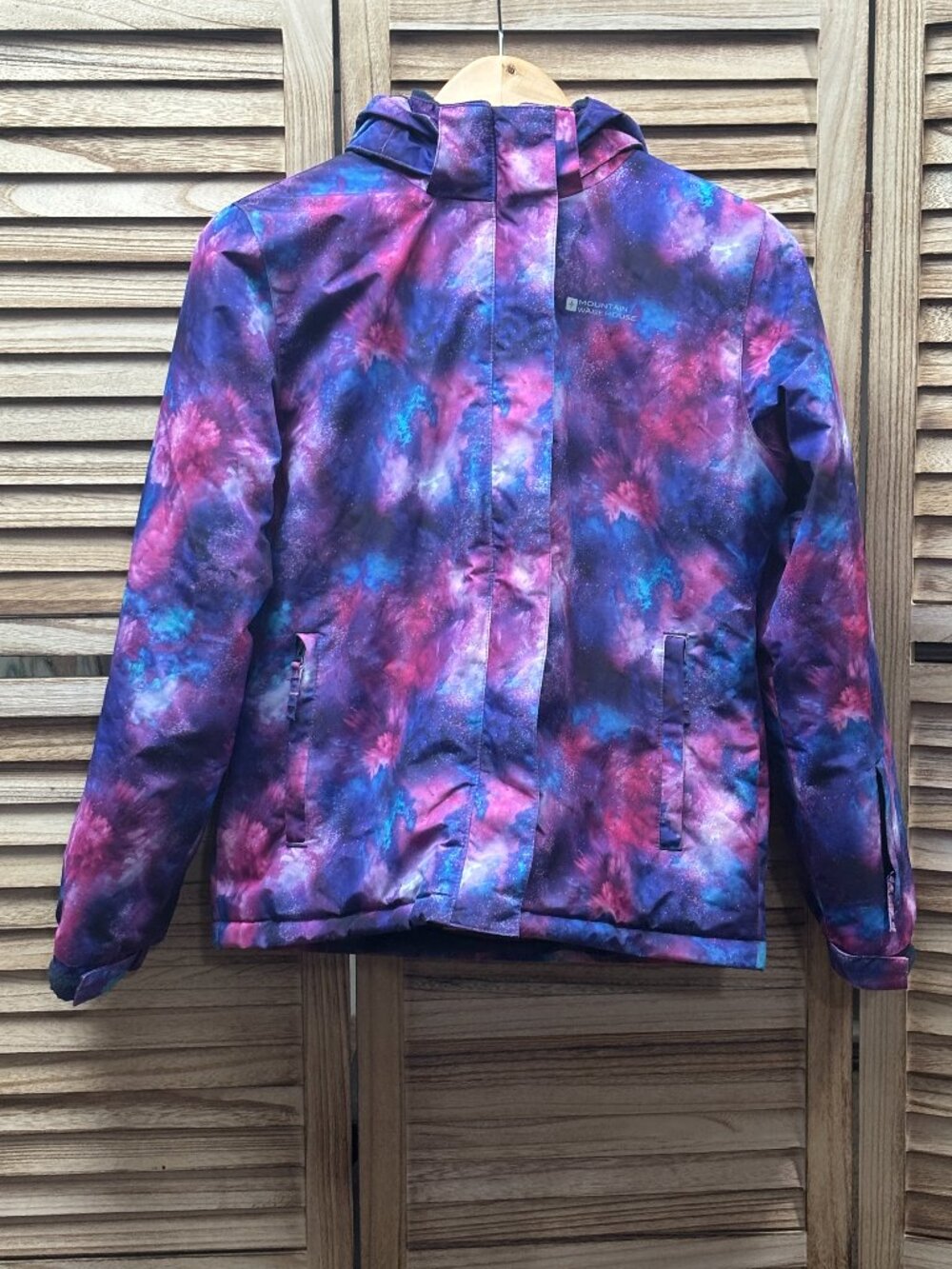 Mountain Warehouse Youth Galaxy Tie Dye Print Ski Snowboard Jacket 11-12